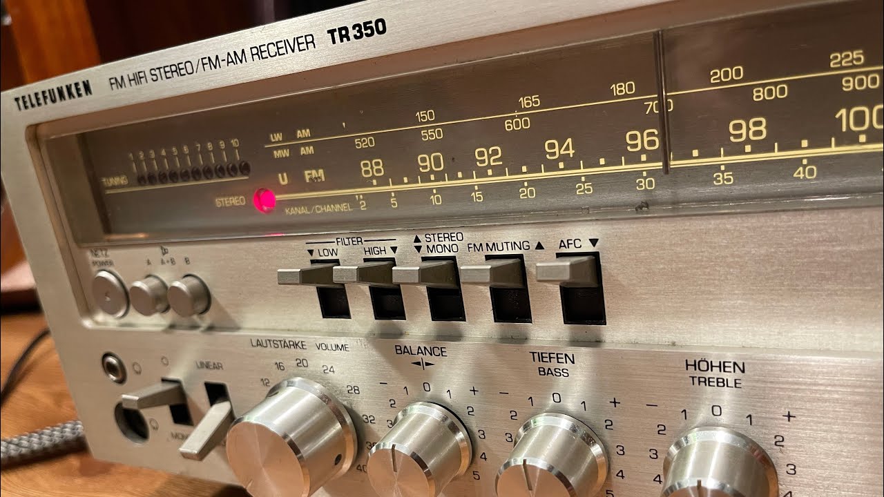 Telefunken TR 350 Đẹp XS trong ra ngoài_Âm sắc hay tuyệt vời,Radio bắt kém bán thanh lí❌ĐÃ BÁN❌