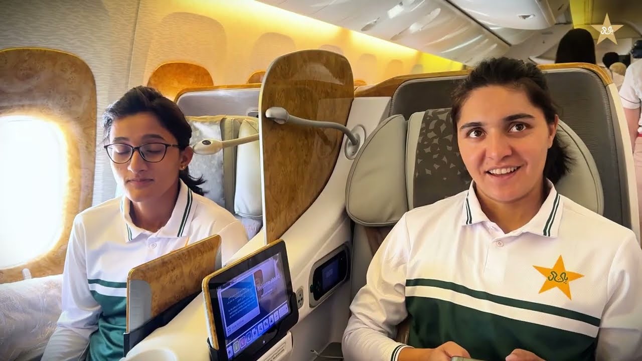 Pakistan Women&rsquo;s Team Travel Diary | Lahore &rarr; Dubai &rarr; Dublin ✈️🏏
