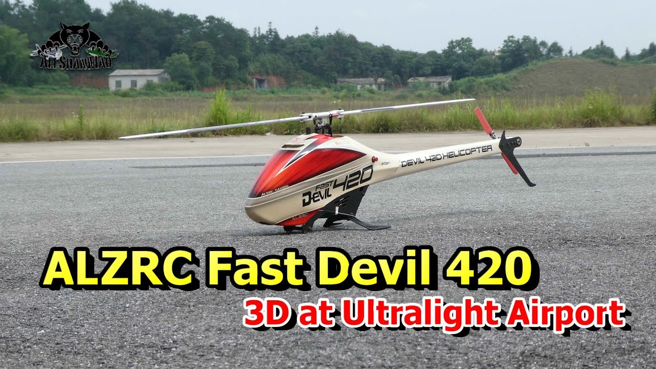ALZRC Fast Devil 420 my Best 3D RC helicopter
