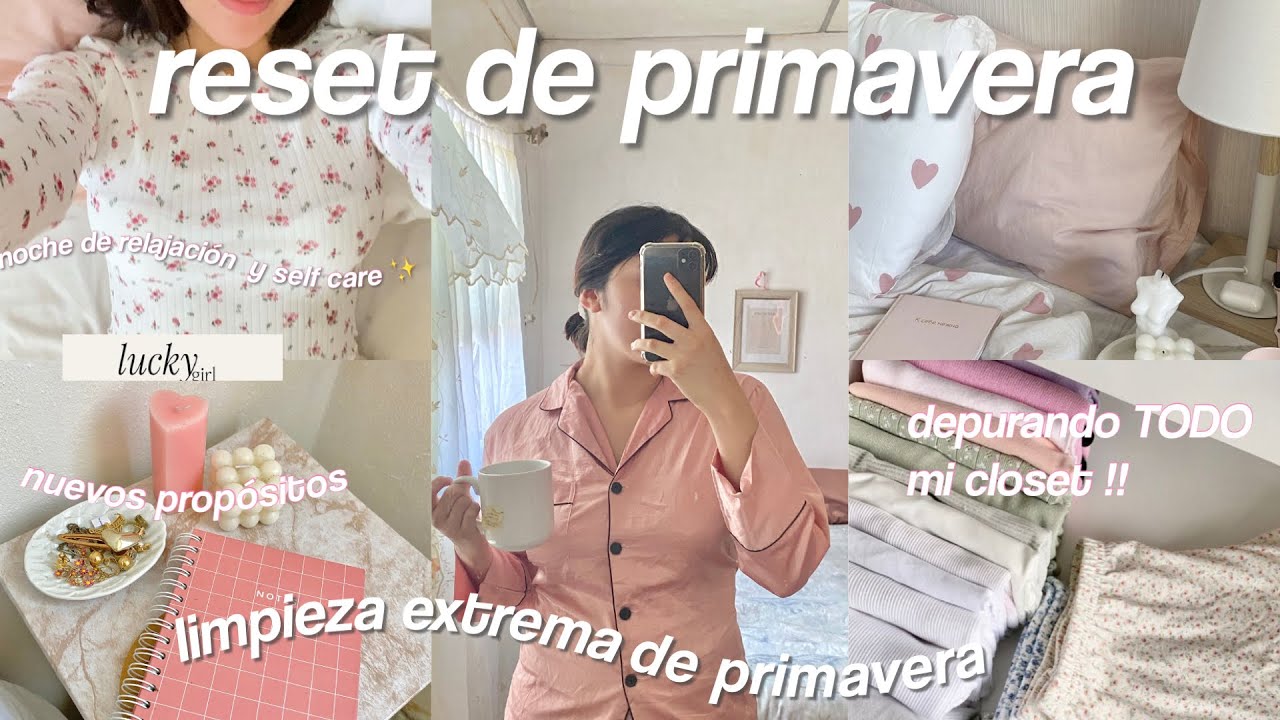 fin de semana de PRODUCTIVIDAD Y SELF CARE 💌 reset mensual, ordenando mi vida, hábitos sanos & más