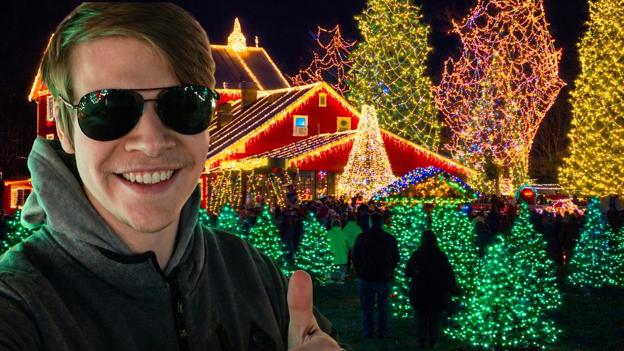 Świąteczne iluminacje Clifton Mill 2025