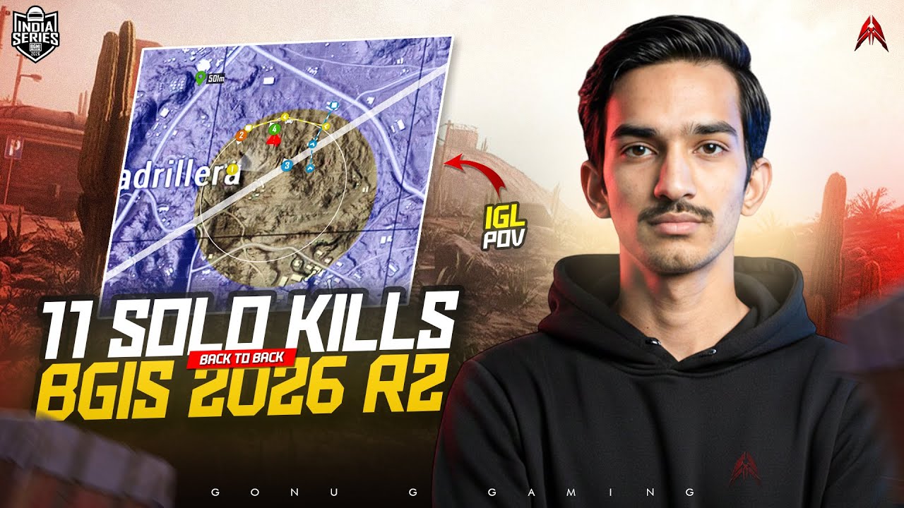 BGIS 2026 R2 - SOLO 11 FINISHES • IGL POV • ARCxGONU