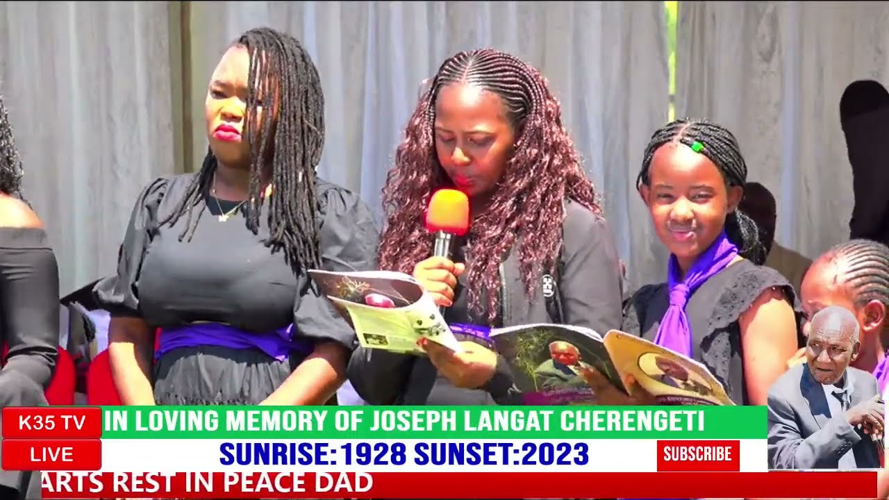 IN LOVING MEMORY OF JOSEPH LANGAT CHERENGETI |FATHER TO MP SOIN SIGOWET HON JUSTICE KEMEI