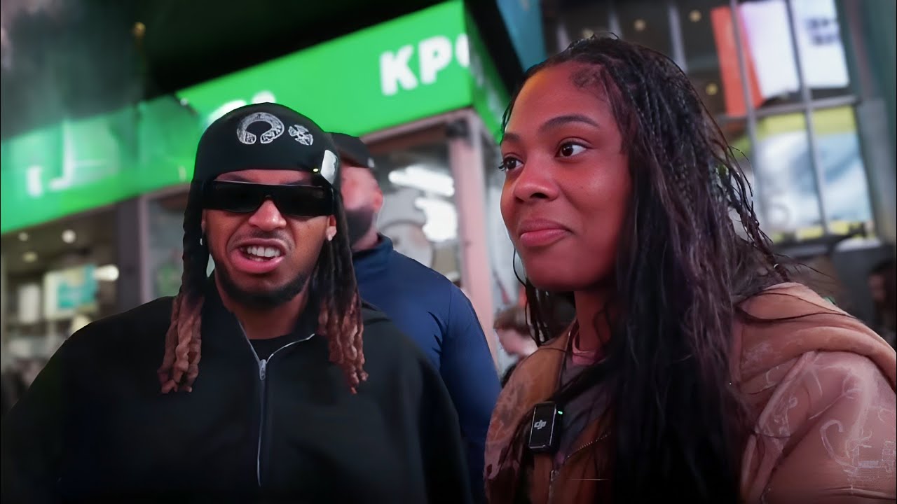 Zoe & DDG Wildin’ in Times Square.. | FULL STREAM