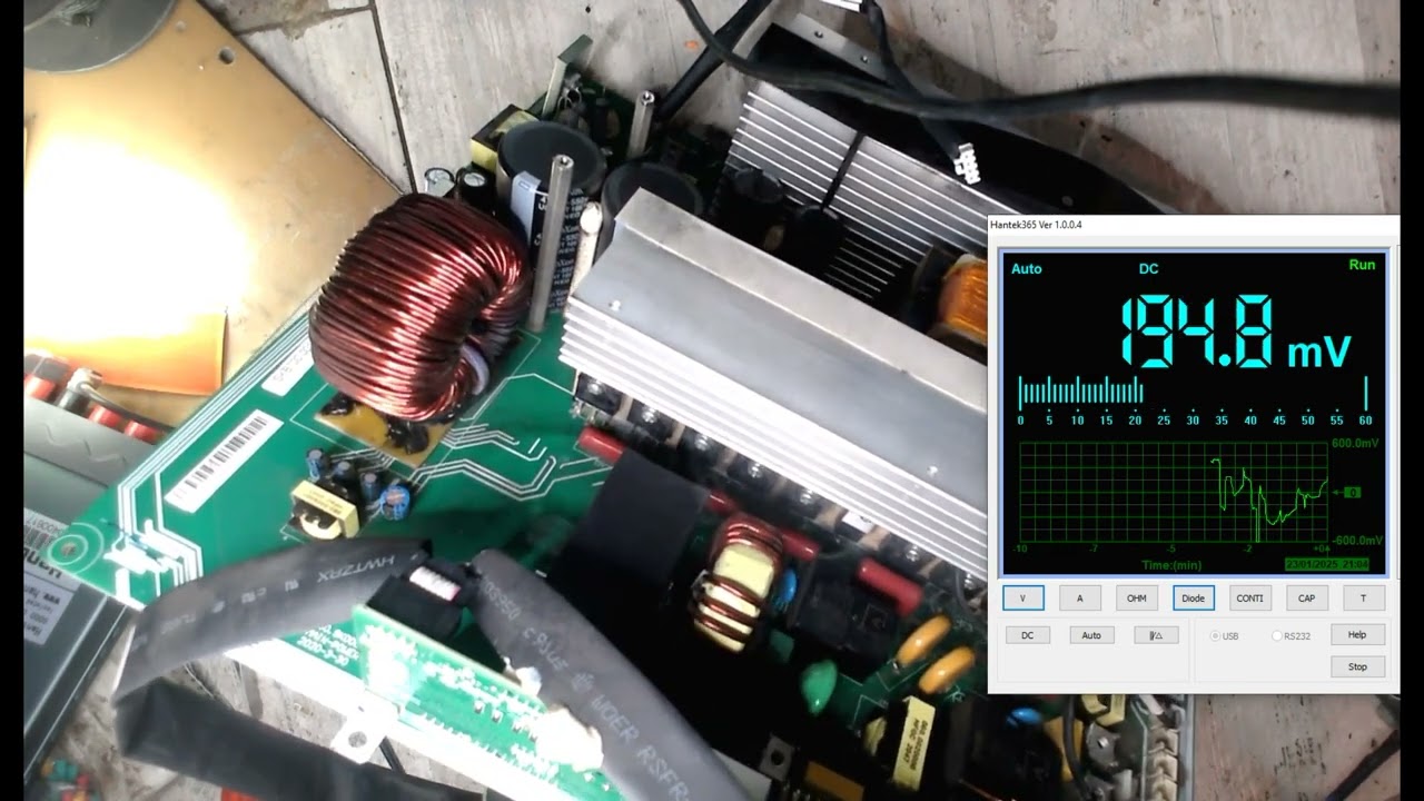 Ремонт ошибок 08 и 06 на Growatt SPF5000ES PRO, жужжащий шум