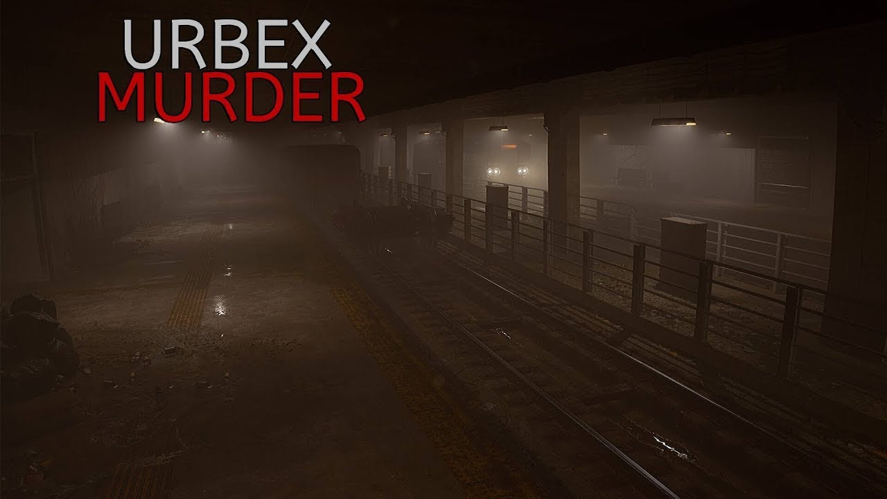 Urbex Murder-(ABANDONED UNDERGROUND STATION)-Full Game Walkthrough-Gameplay No Commentary
