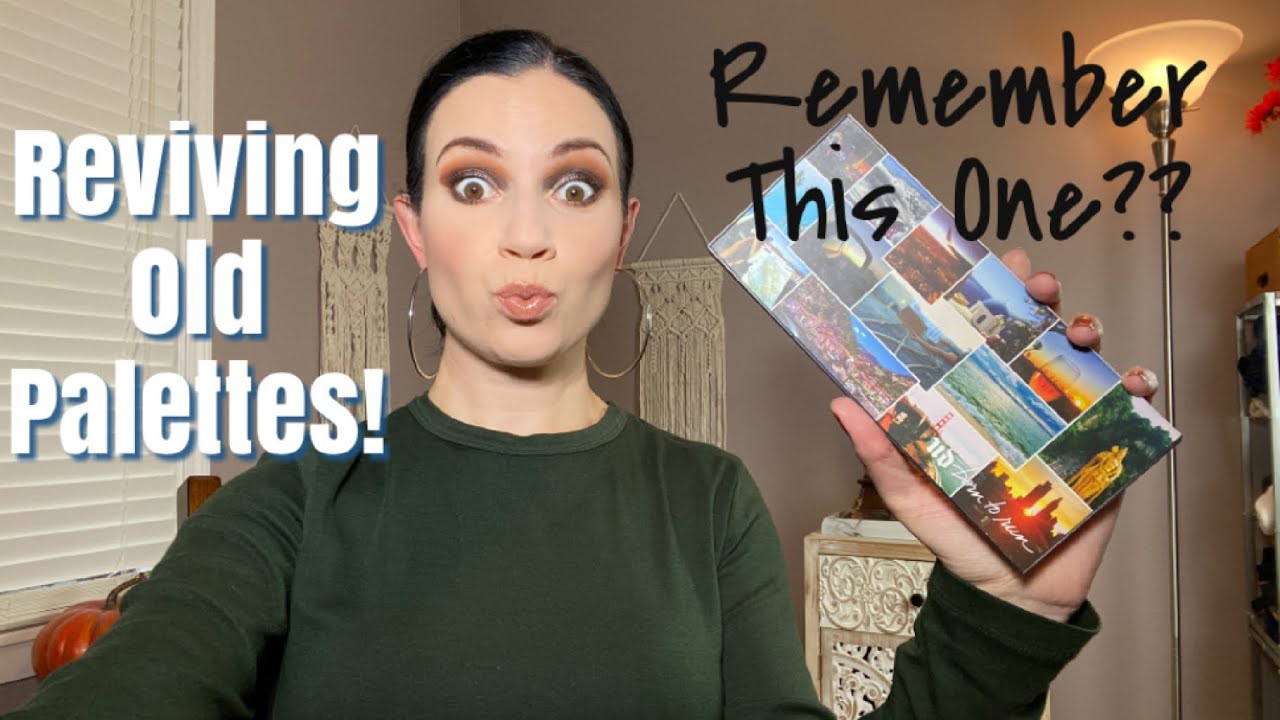 REVIVING OLD EYESHADOW PALETTES//Urban Decay Born To Run Palette