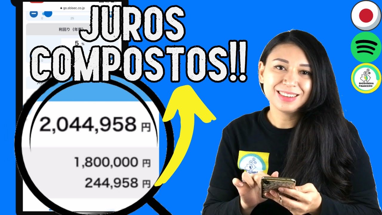 2 milhões de ienes em 5 anos - Investimento no Japão - Sobre juros compostos e sugestões