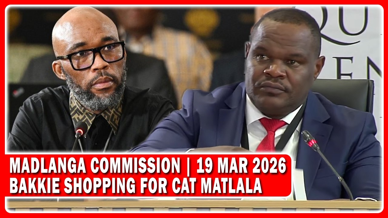 Madlanga Commission Evidence By Sergeant Nkosi “Bakkie Shopping For My Brother Cat Matlala”