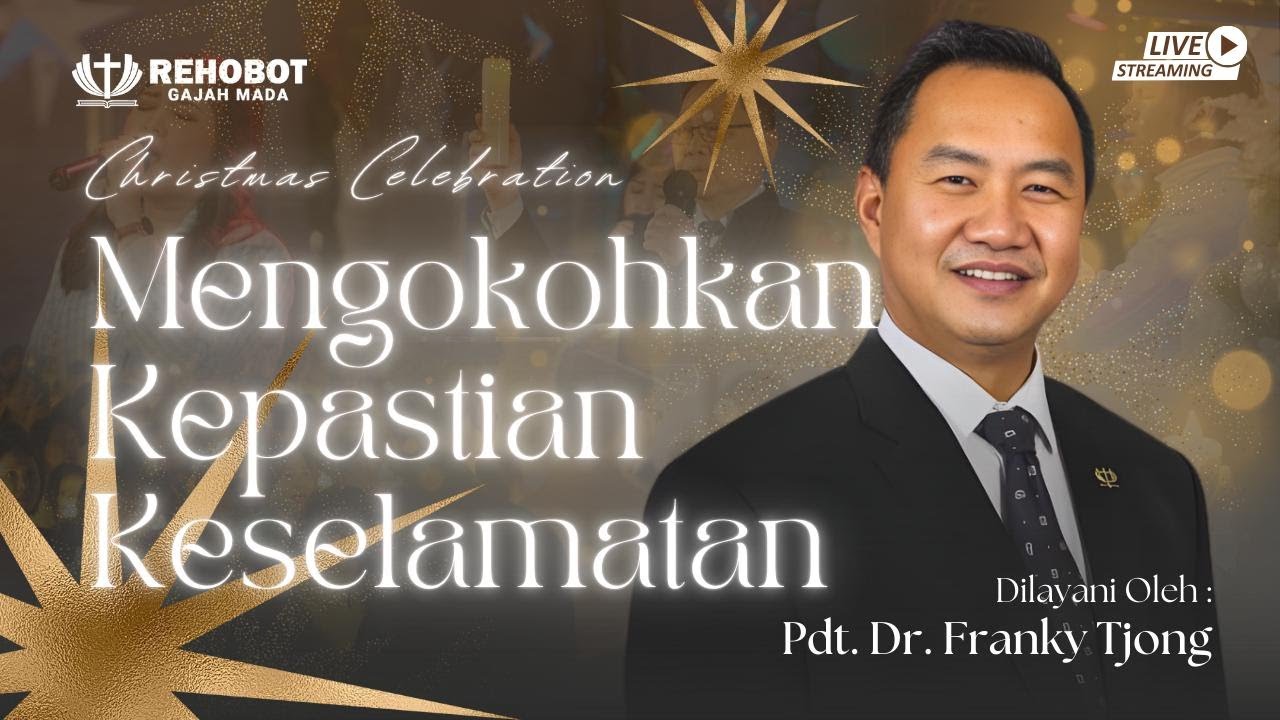 Perayaan Natal GSKI Rehobot Gajah Mada | Pdt. Dr. Franky Tjong | 20 DES 2025