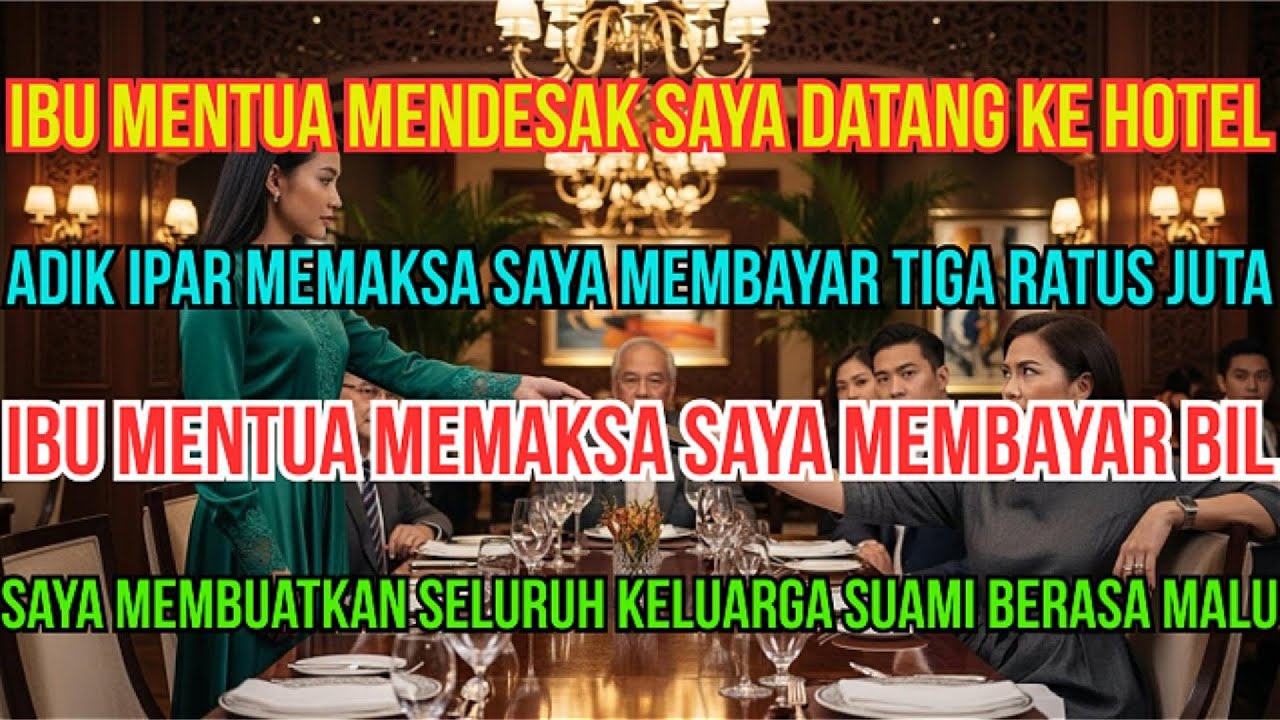 Adik Ipar Campak Bil Rm 180,888.00 Suruh Bayar. Ini Balasan Aku, Semua Terduduk!
