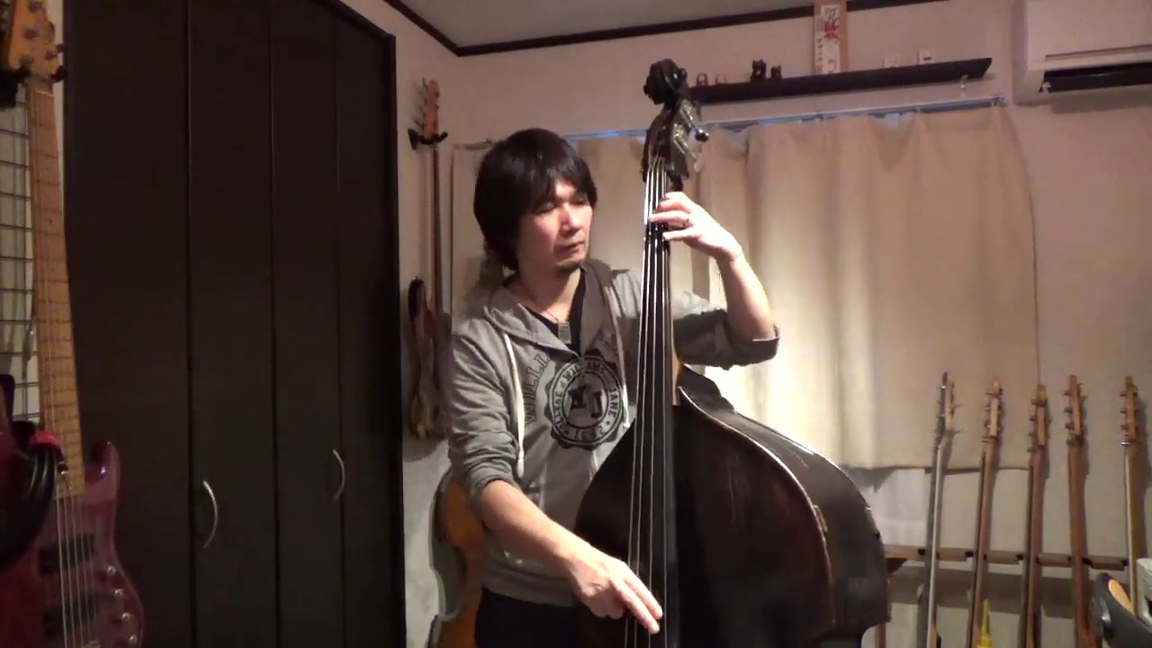 【ウッドベース】『BLUE BOSSA』Bass Solo