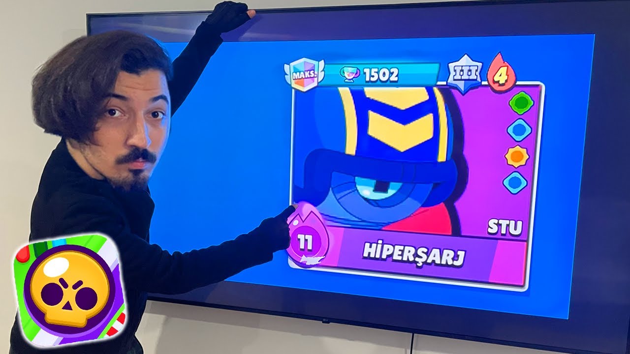 TELEVİZYONDAN 1500 KUPA STU YAPTIM 😎 Brawl Stars
