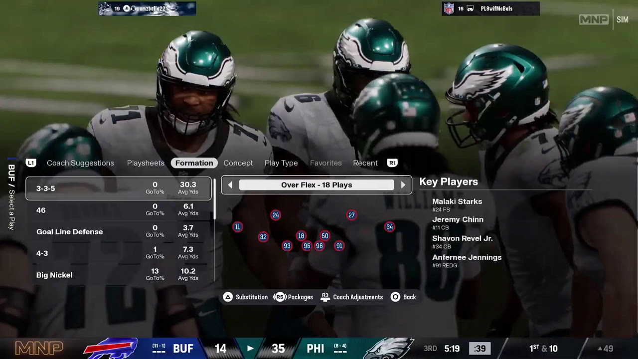 Bills Eagles