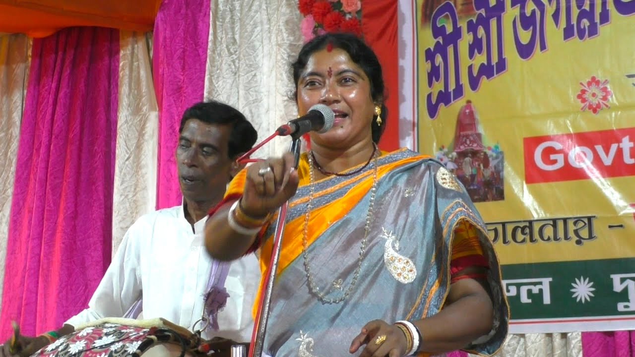 পেট ফাটা হাঁসির কবিগান। কর্ণের রথের চাকা। অম্বিকা সাহা ও রসরাজ মন্ডল যুগলবন্দী। কর্ণ ও অর্জুন।