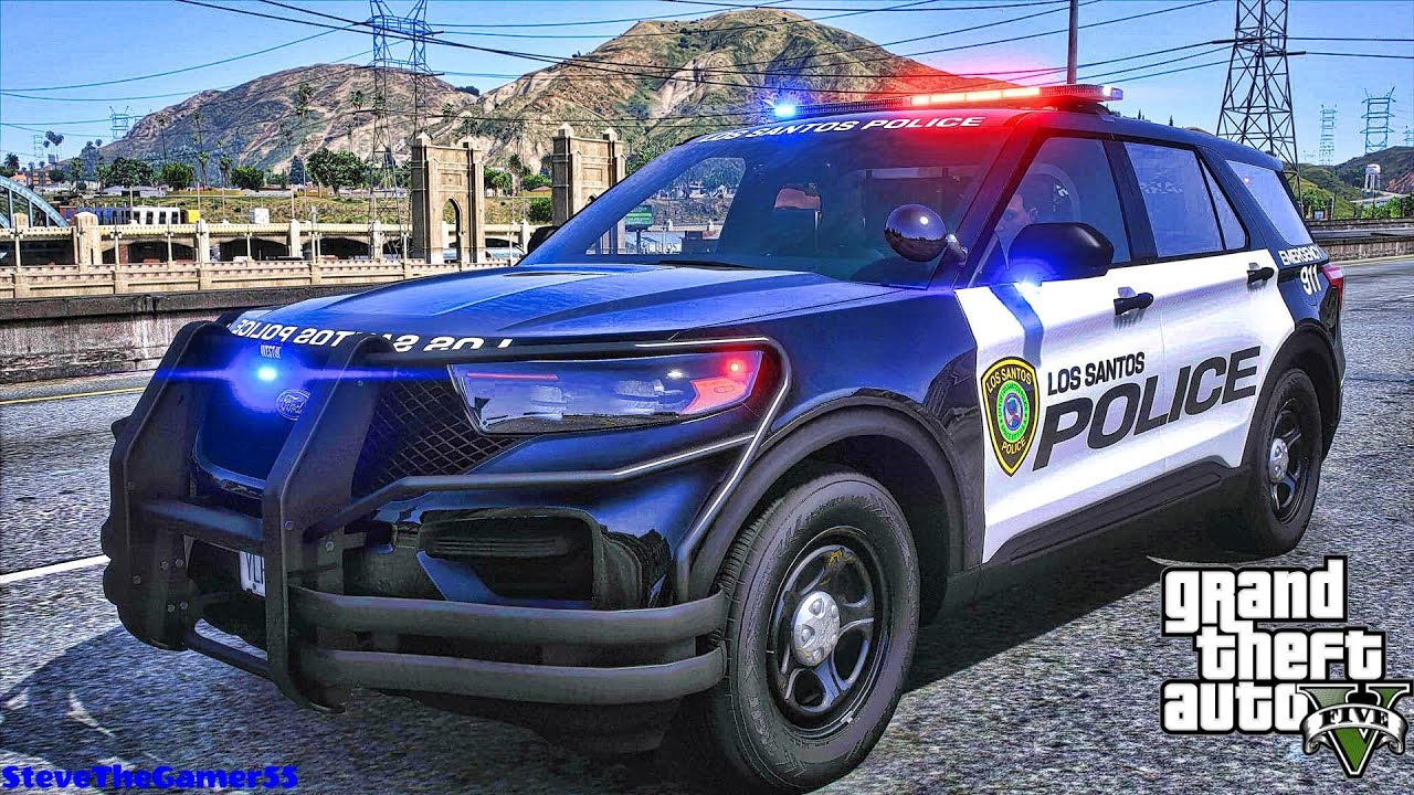 Playing GTA 5 As A POLICE OFFICER Gang Unit Patrol🔥🔥||  GTA 5 Lspdfr Mod|  4K