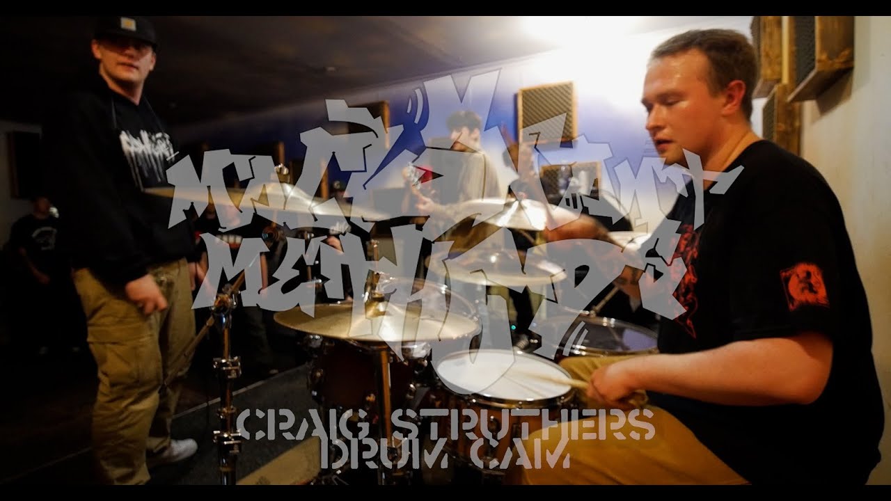 MALIGNANT METHODS - 4K - DRUM CAM - FULL SET - AUDIO LOUNGE, GLASGOW - 03.09.21