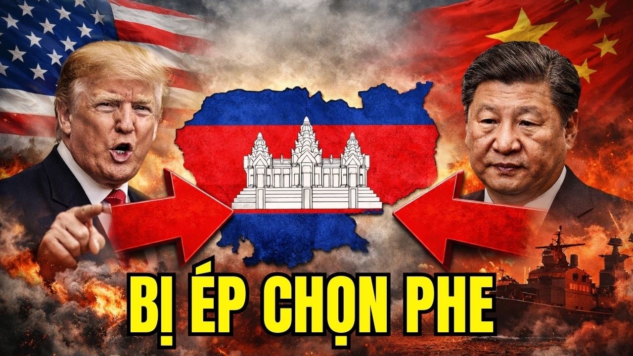 Kịch Bản Xấu Nhất Cho Campuchia Khi Mỹ – Trung Đối Đầu Gián Tiếp