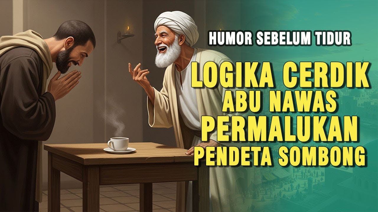 DUEL ABU NAWAS VS PENDETA SOMBONG || KISAH LUCU PENGANTAR TIDUR