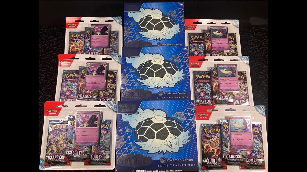 PROMISE KEPT! Better Hit Rate?!? Stellar Crown 3 Pack Blisters, Pokemon Investing!
