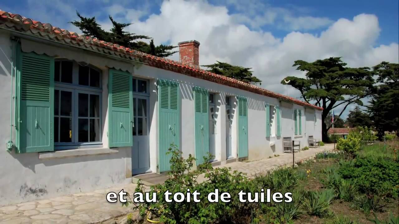 Maison de Georges Clemenceau (HD) en Vendée face à l'Océan Atlantique