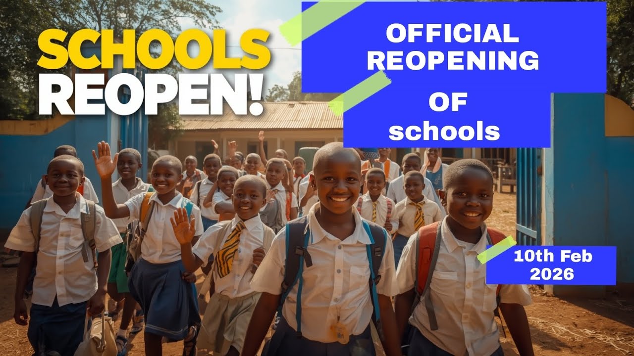 OFFICIAL REOPENING OF SCHOOLS UGANDA 