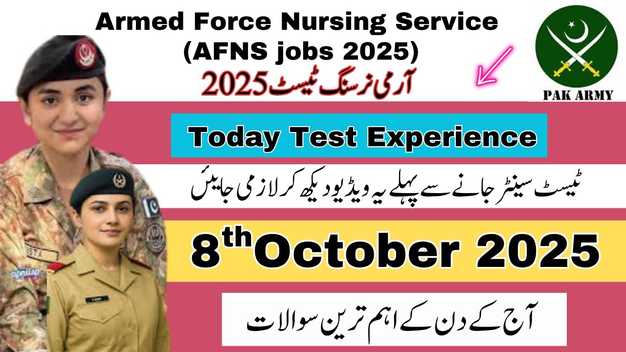 AFNS Today Test Questions | AFNS Initial Test Preparation| AFNS Most Repeated MCQS |AFNS Experiences