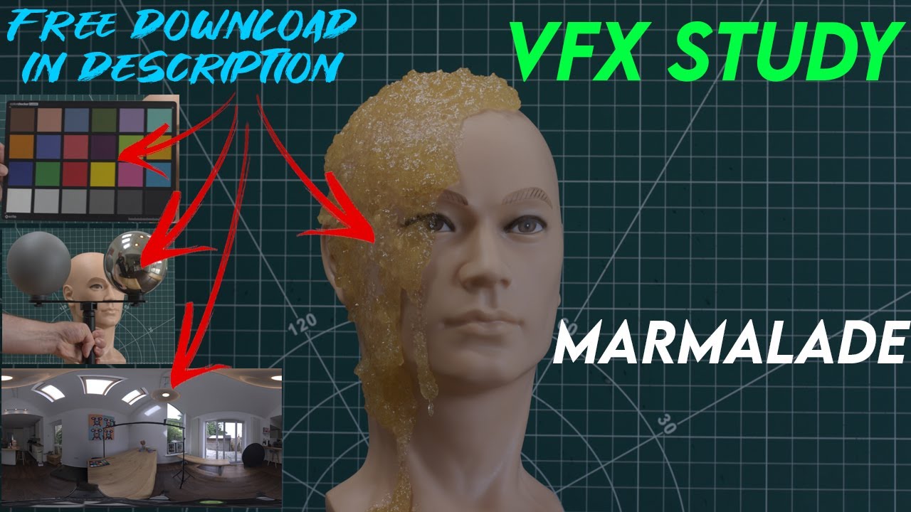 VFX Study - Marmalade Simulation - Practical Reference