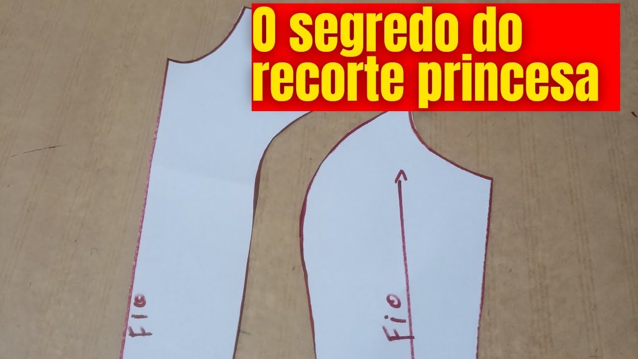 como fazer recorte princesa para iniciantes,o segredo do recorte perfeito #modelagem#recorteprincesa