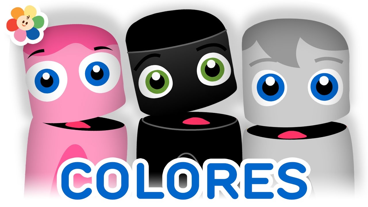 Colección de Colores | Gris, Rosa, Negro | Aprender Colores | La Pandilla de Colores | BabyFirst