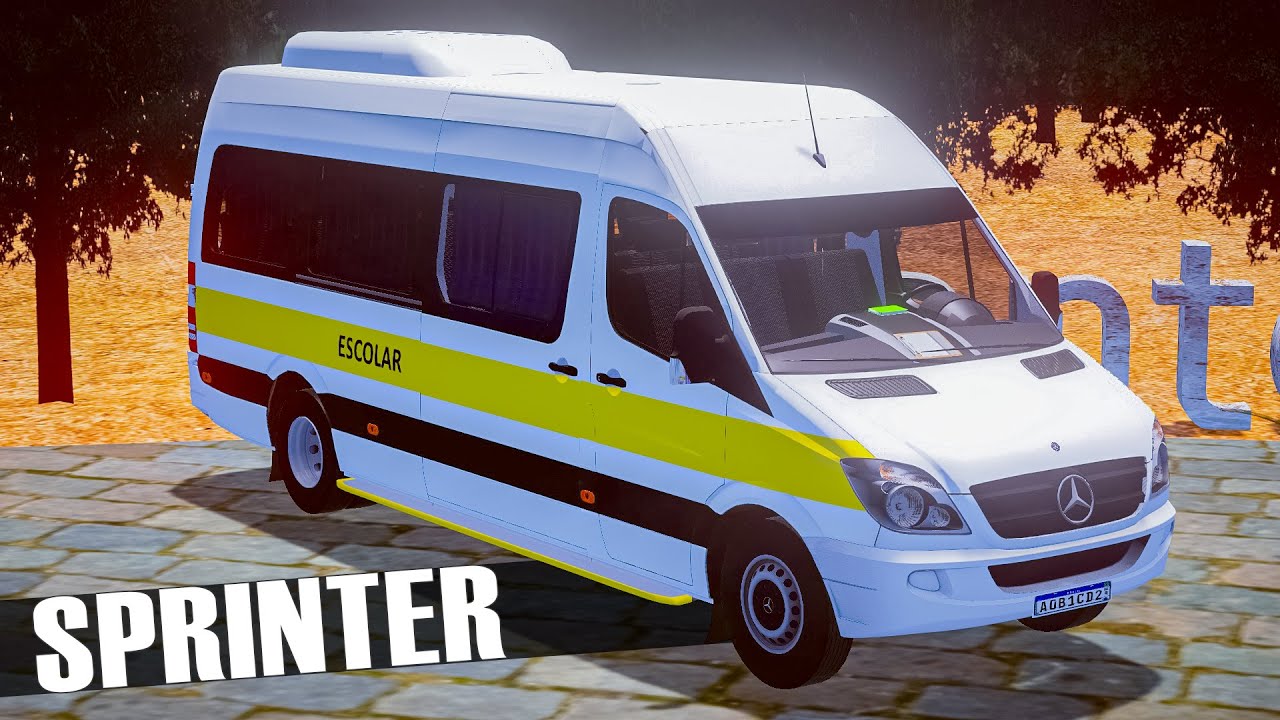 MB Sprinter 313CDI Escolar - Proton Bus Mods