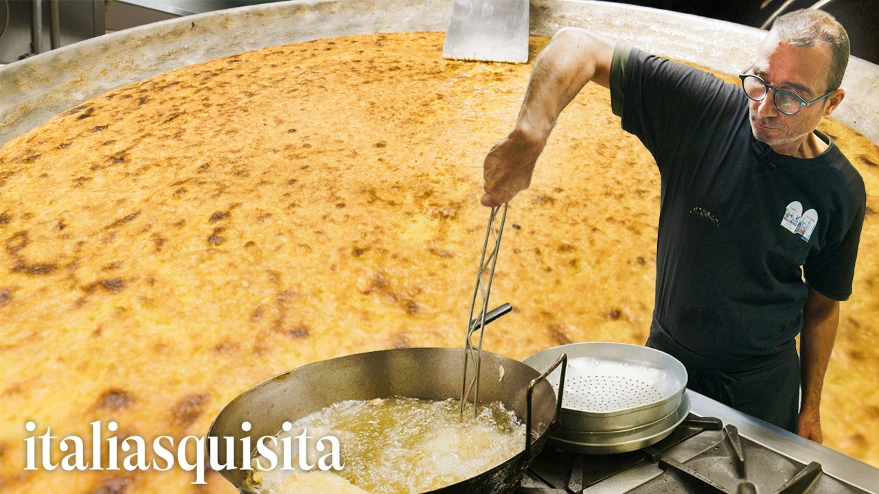 Farinata di ceci e fritti liguri nei vicoli di Genova con l'Antica Sciamadda 1850