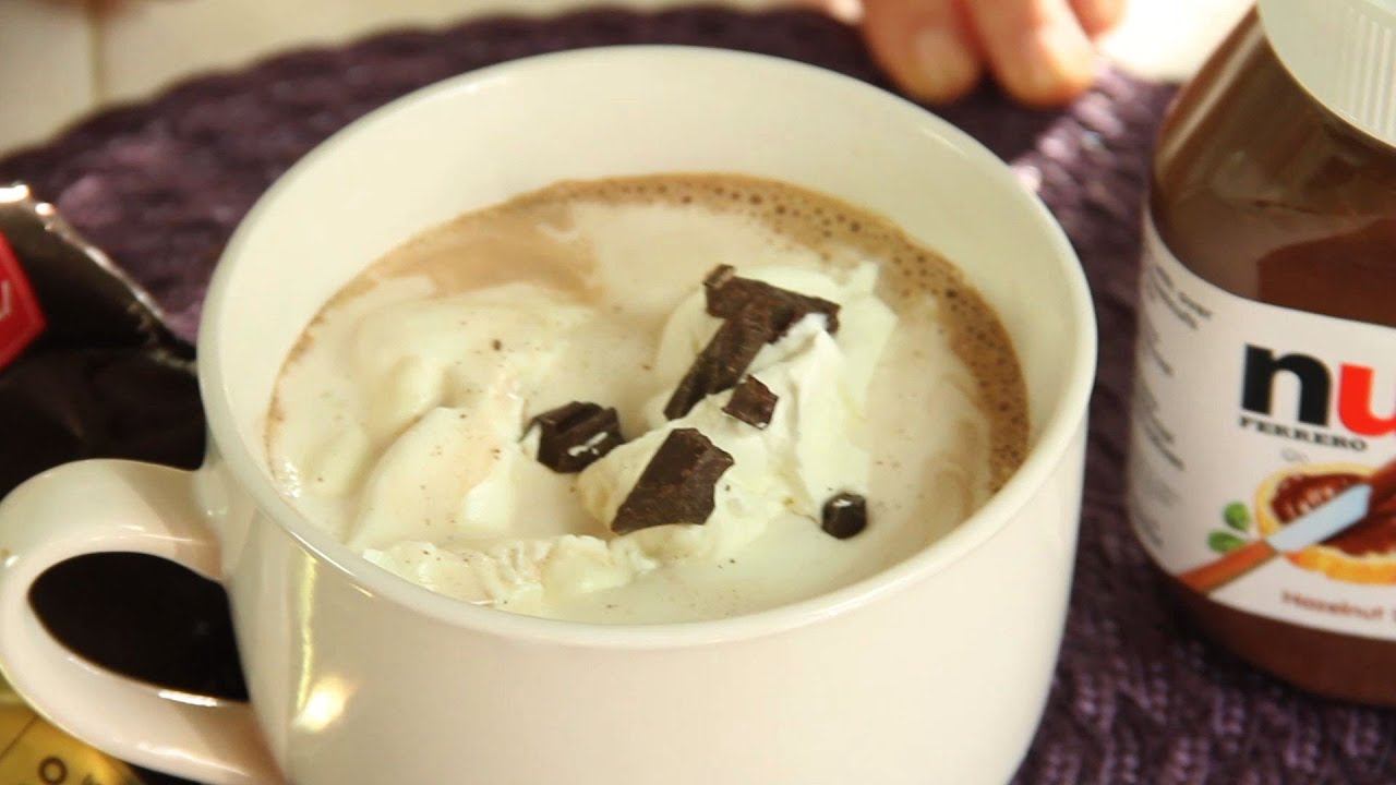 Nutella hot chocolate : Kids Recipe