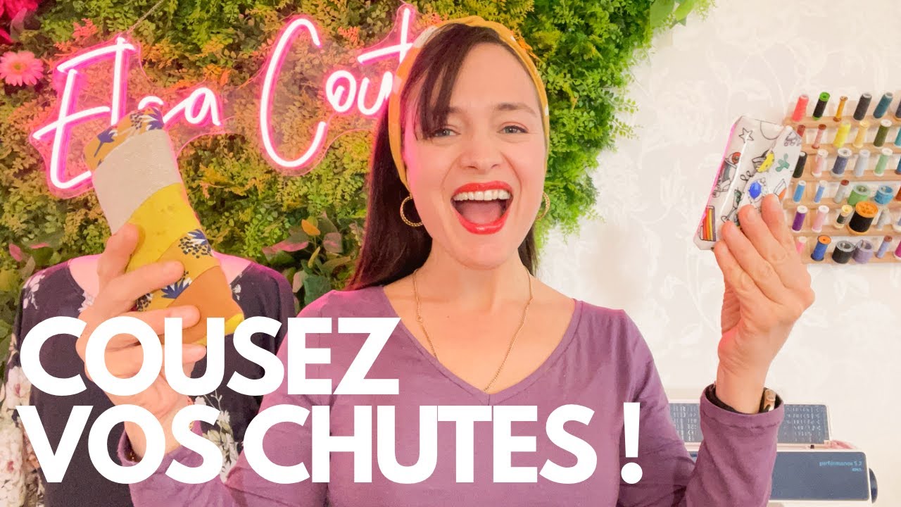 4 tutos couture rapides pour vos chutes de tissu