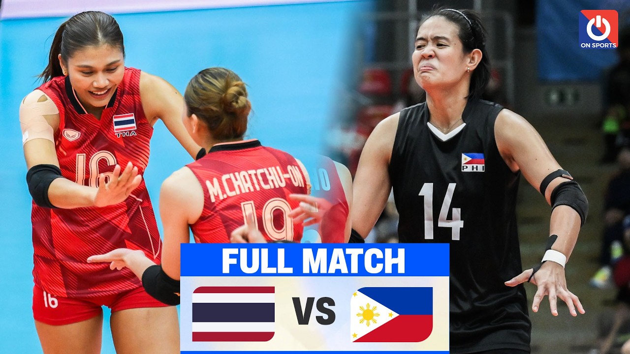 FULL HD | THAILAND vs PHILIPPINES | Pimpichaya vs. Solomon quyết đấu đỉnh cao