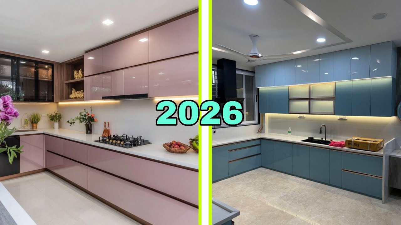 Modern Kitchen Ke Trending Design 2026 Latest New Modular Kitchen Design With Price 
