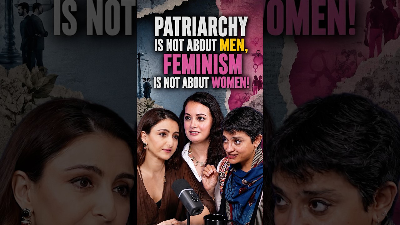 Patriarchy is not about men, Feminism is not about women! @SohaAliKhanP