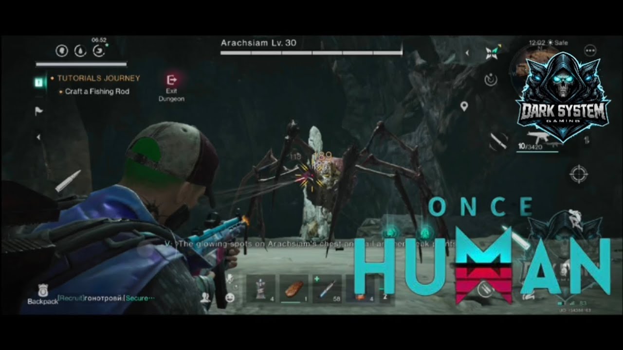Once Human Day 9 Infiltrate Mirage Monolith Boss Fight Arachsiam