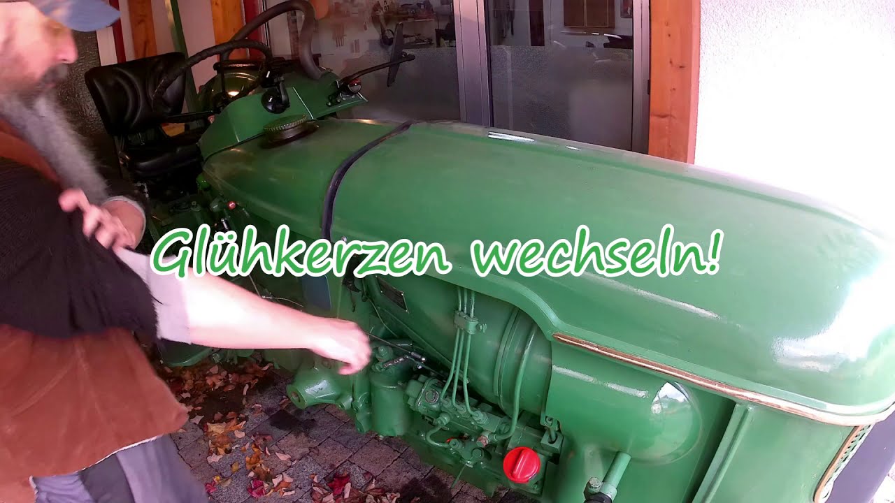 Glühkerzen wechseln! #Deutz D40.2