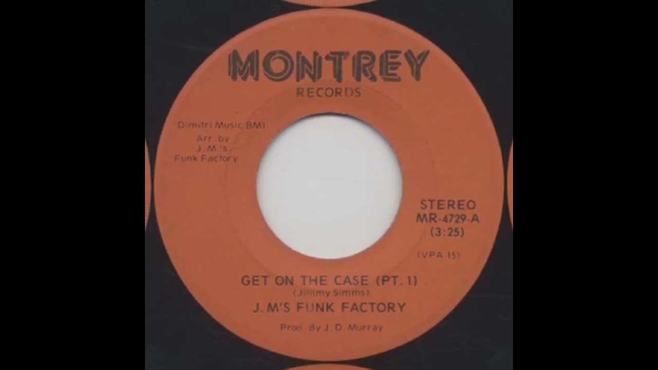 J.M'S Funk Factory - Get on the case (Deep Funk - 1976)