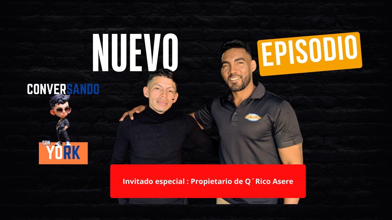 Cubanos ejemplo de superación | Podcast Con el Propietario de Q´Rico Asere | Platicando Con York