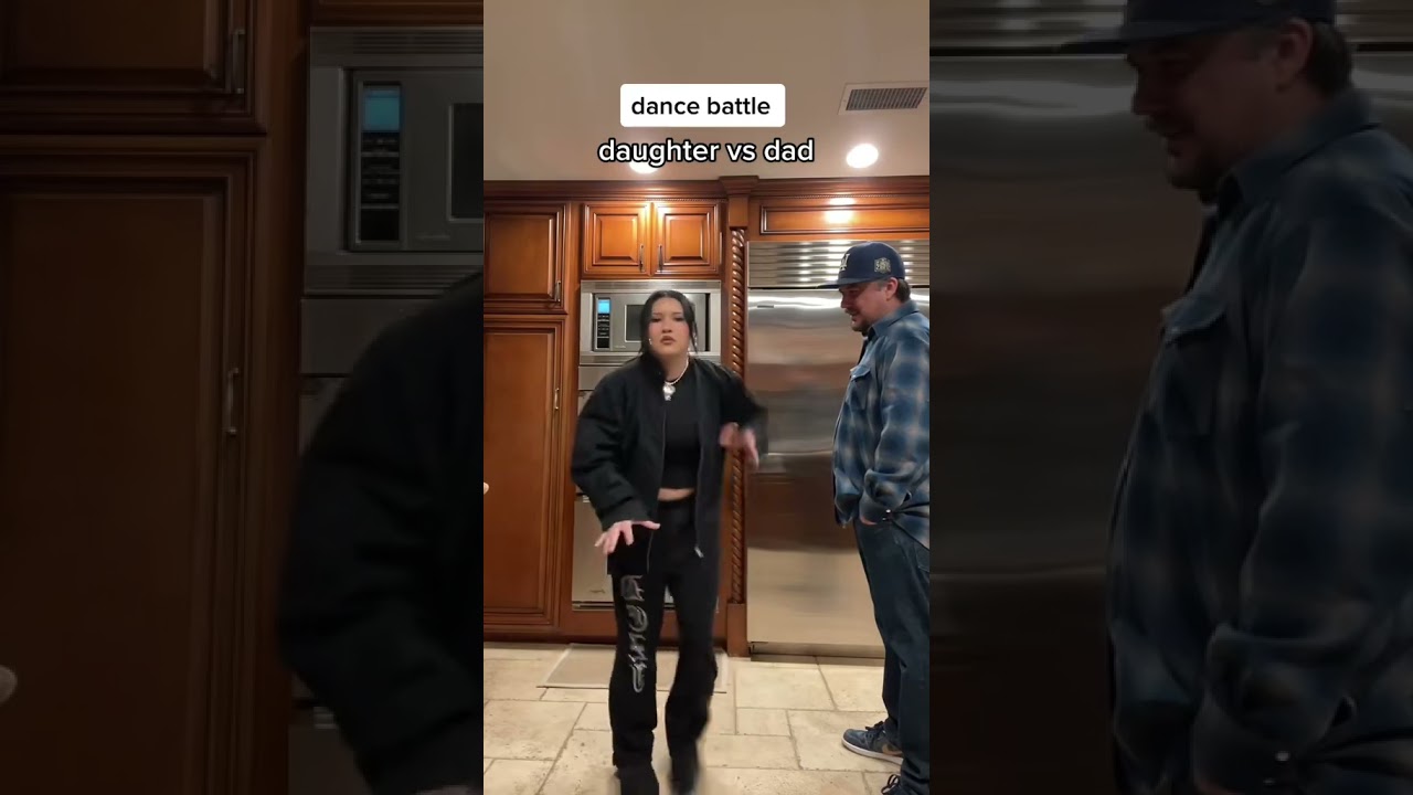 Dad vs daughter *dance battle