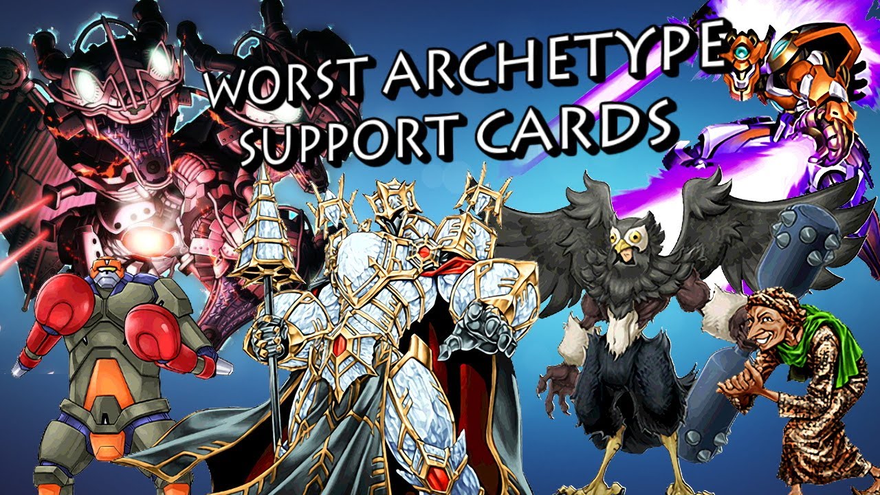 Yu-Gi-Oh — 10 худших карт поддержки архетипов