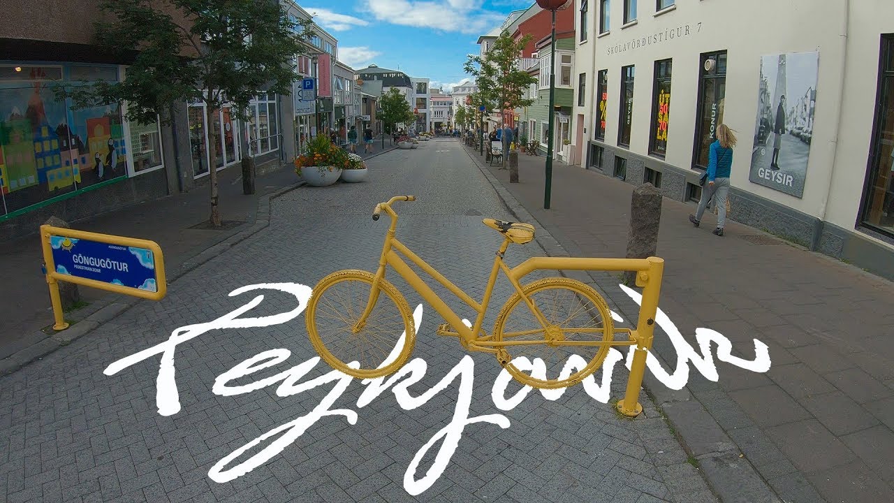 Reykjavik|Iceland|Walking Downtown (part 1)  - Gopro Hero7 (4k60fps)