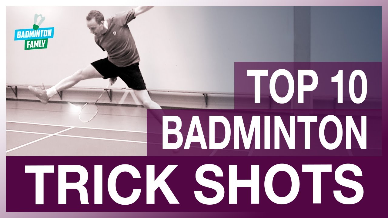 Extreme Badminton Trick Shots!