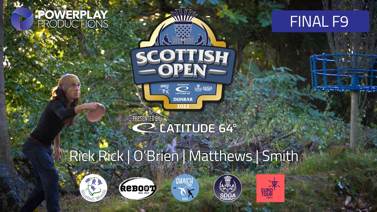 Scottish Open 2022 | Final Round F9 | Rick Rick, O'Brien, Matthews, Smith | Dunbar, Scotland
