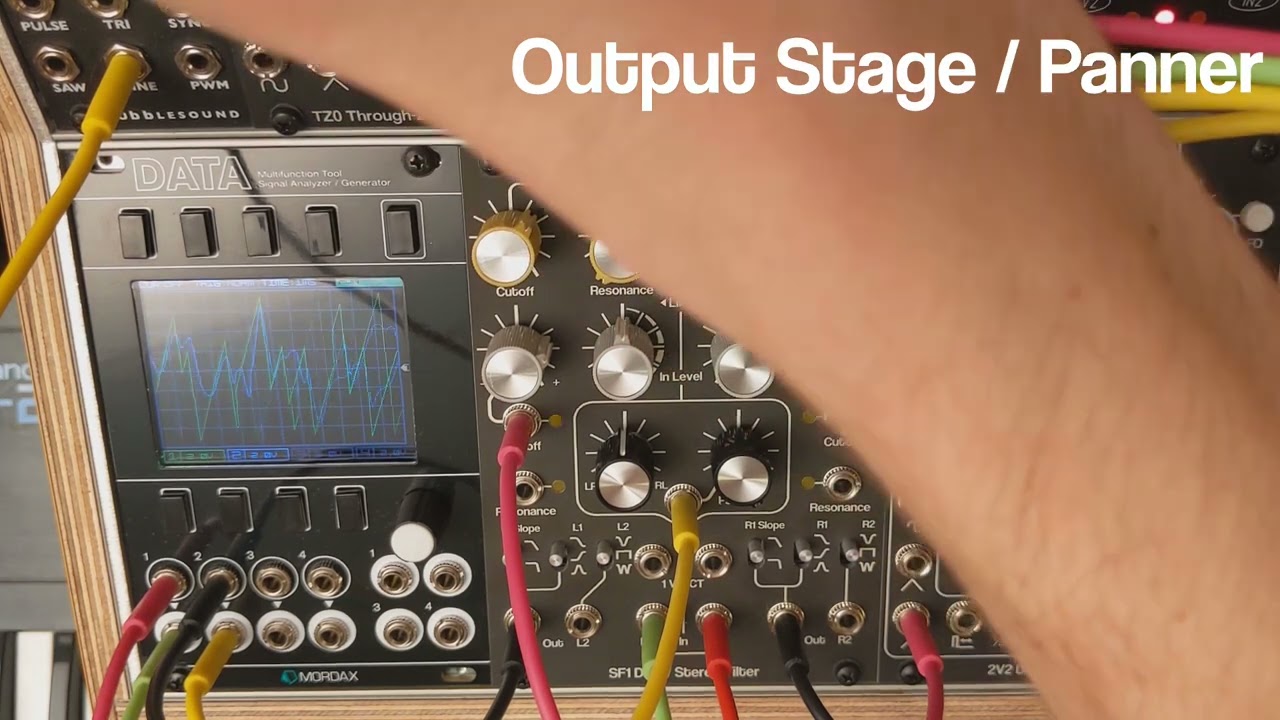 Weston Audio SF1 Dual / Stereo Filter Eurorack Official Demo