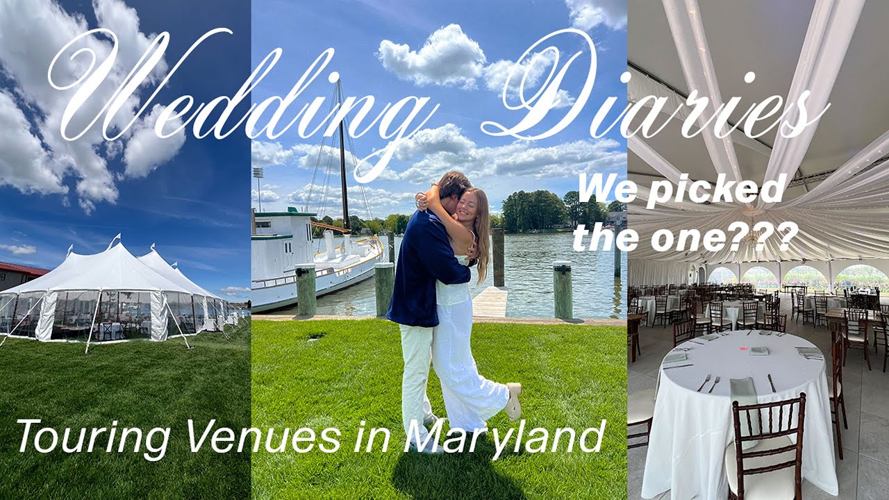 Touring Wedding Venues in Maryland | Wedding Diaries | We picked the one! Waterfront MD Venues