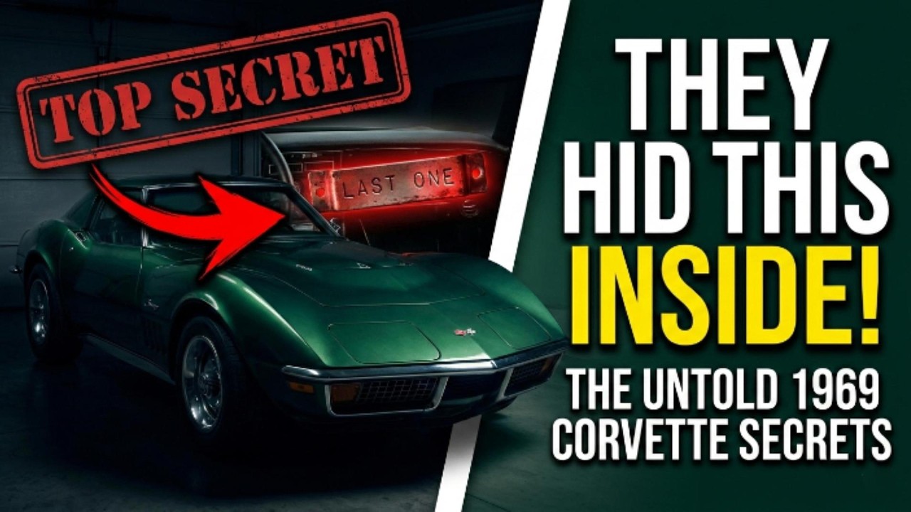 THEY HID THIS: 20 Secrets About the 1969 Corvette Stingray