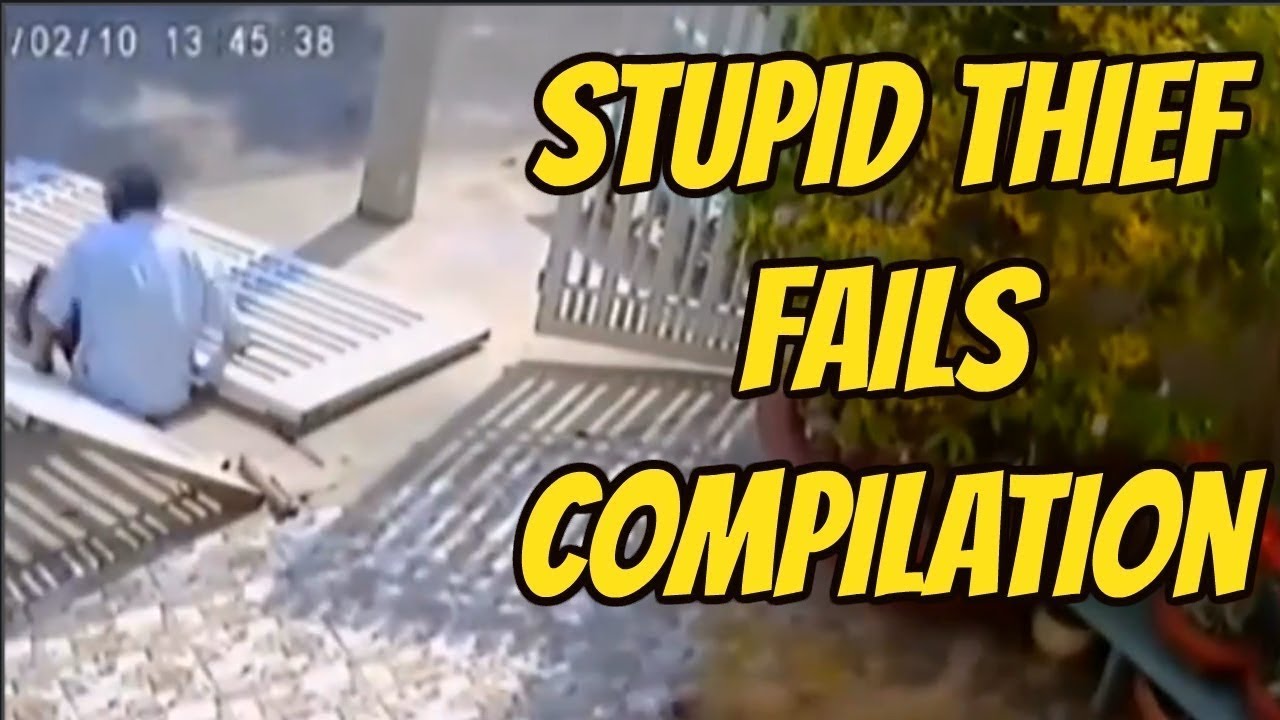 Stupid thief Fails Compilation ! Jml Jr